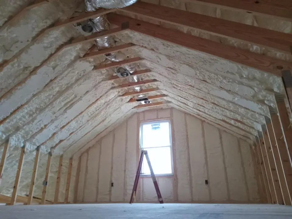 Spray foam roofing application for Crawl Space Insulation project in Tanque Verde